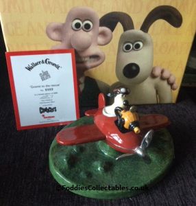 Coalport Gromit To The Rescue quality figurine